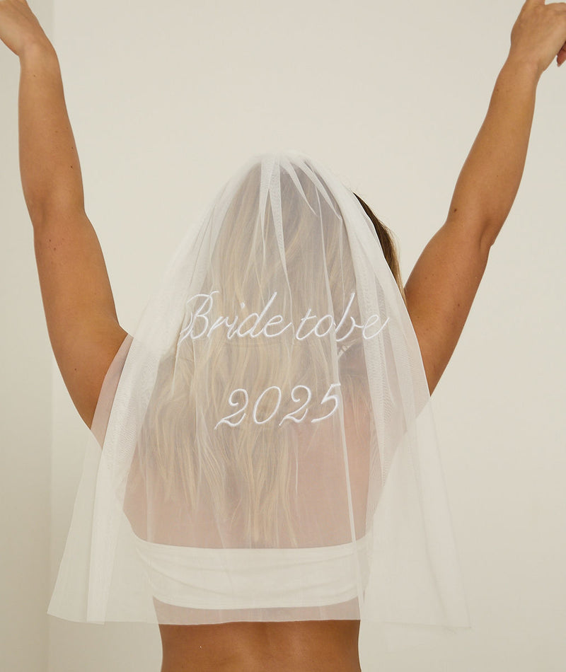 Bride To Be 2025 Tulle Veil