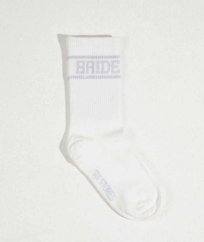 Bride Socks - Silver