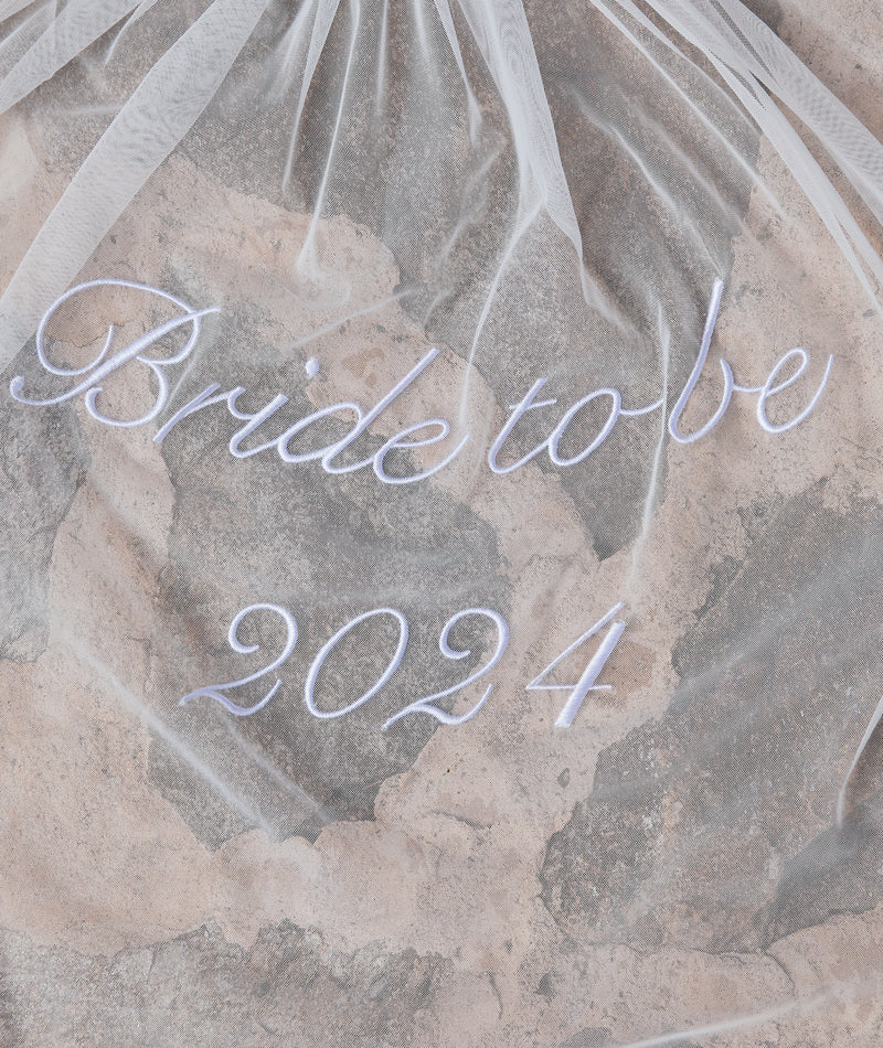 Bride To Be 2024 Tulle Veil