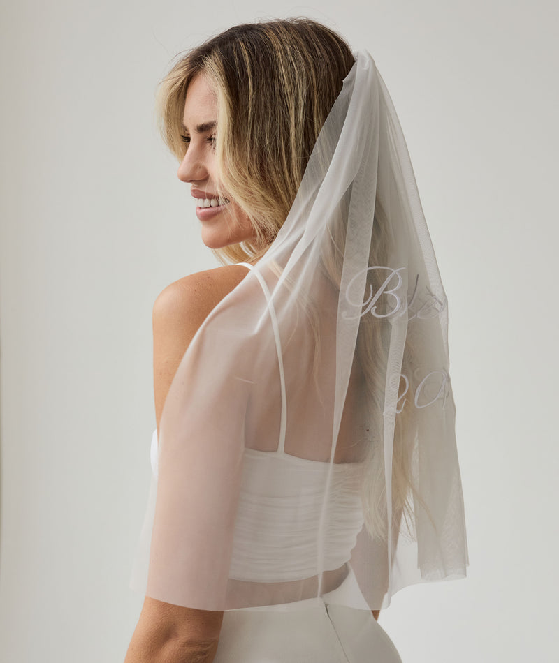 Bride To Be Tulle Veil