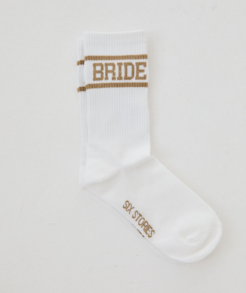 Bride Socks - Gold – Six Stories US