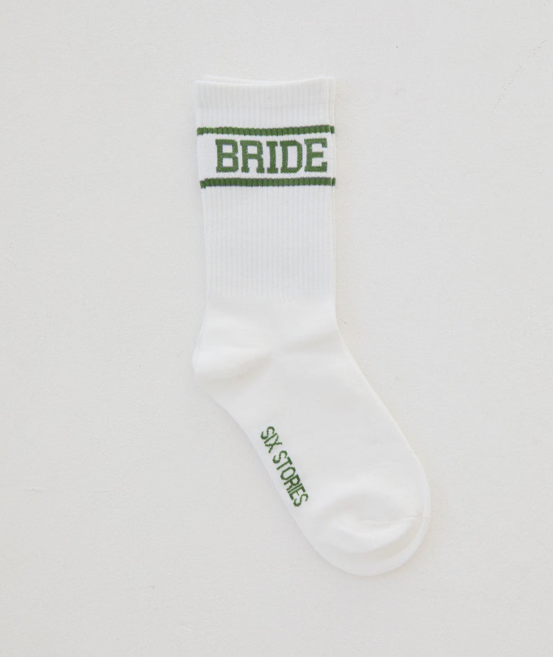 Bride Socks - Sage